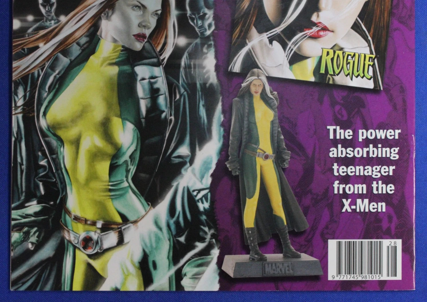 Eaglemoss Classic Marvel Collection Mr. Fantastic Lead Figurine & Magazine #28