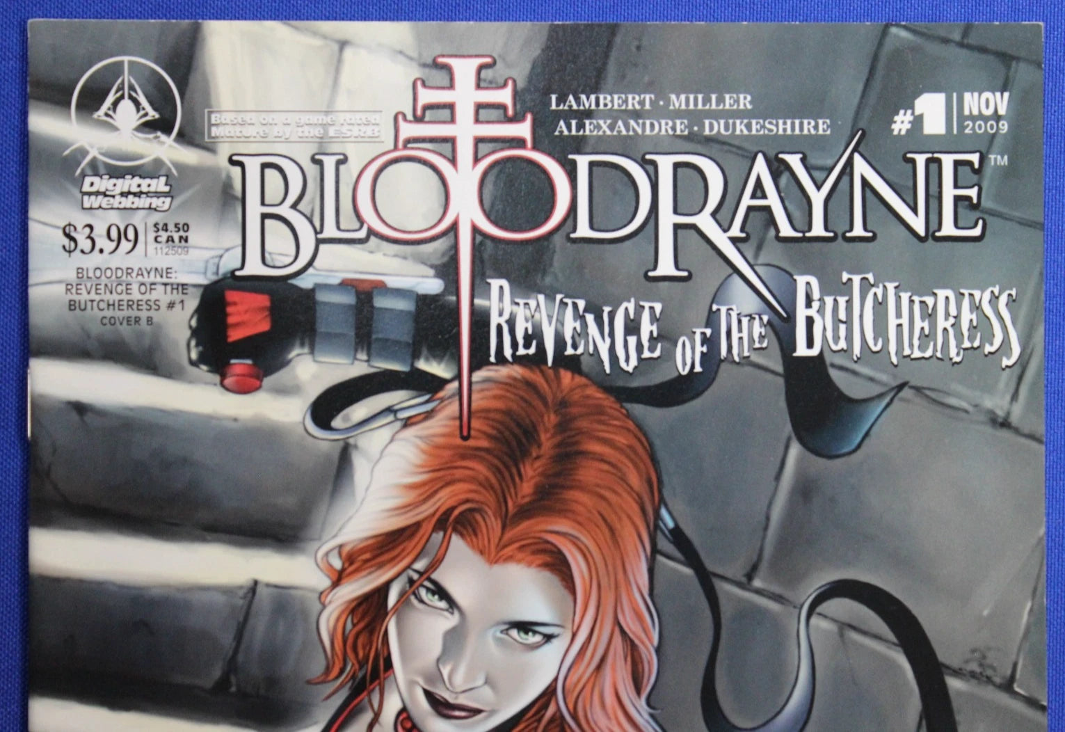 BloodRayne: Revenge of the Butcheress #1 David Miller B Cover Variant
