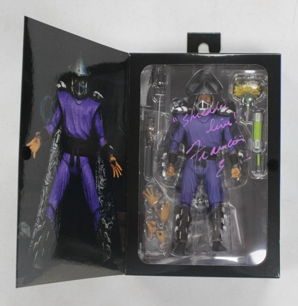 TMNT II Secret of the Ooze Ultimate Shredder Figure SIGNED by Francois Chau