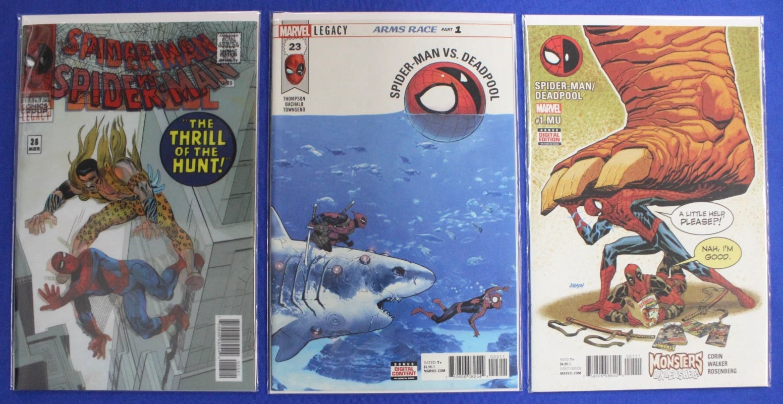 Spider-Man/Deadpool #1-23 + 1.MU w/ Variants Lot of 34 VF/NM