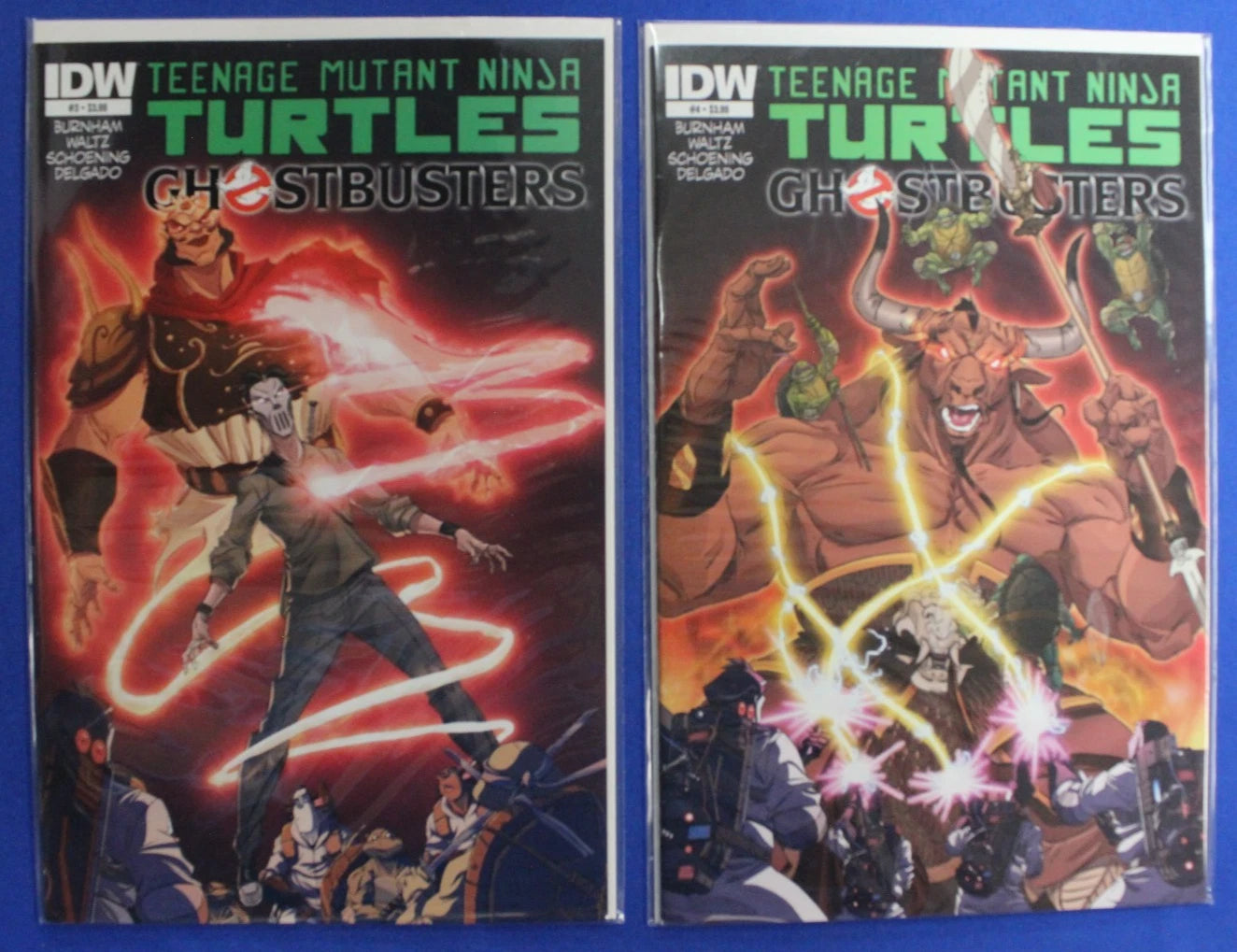 TMNT Ghostbusters #1-4 + 2 #1-5 Complete Sets + Variants Lot of 14 VF/NM