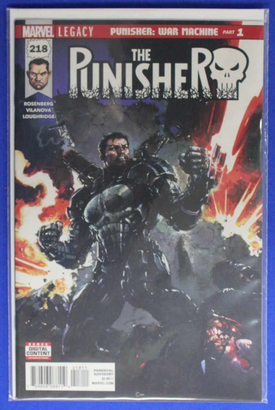 The Punisher #218-224 & 227 Lot of 8 NM+