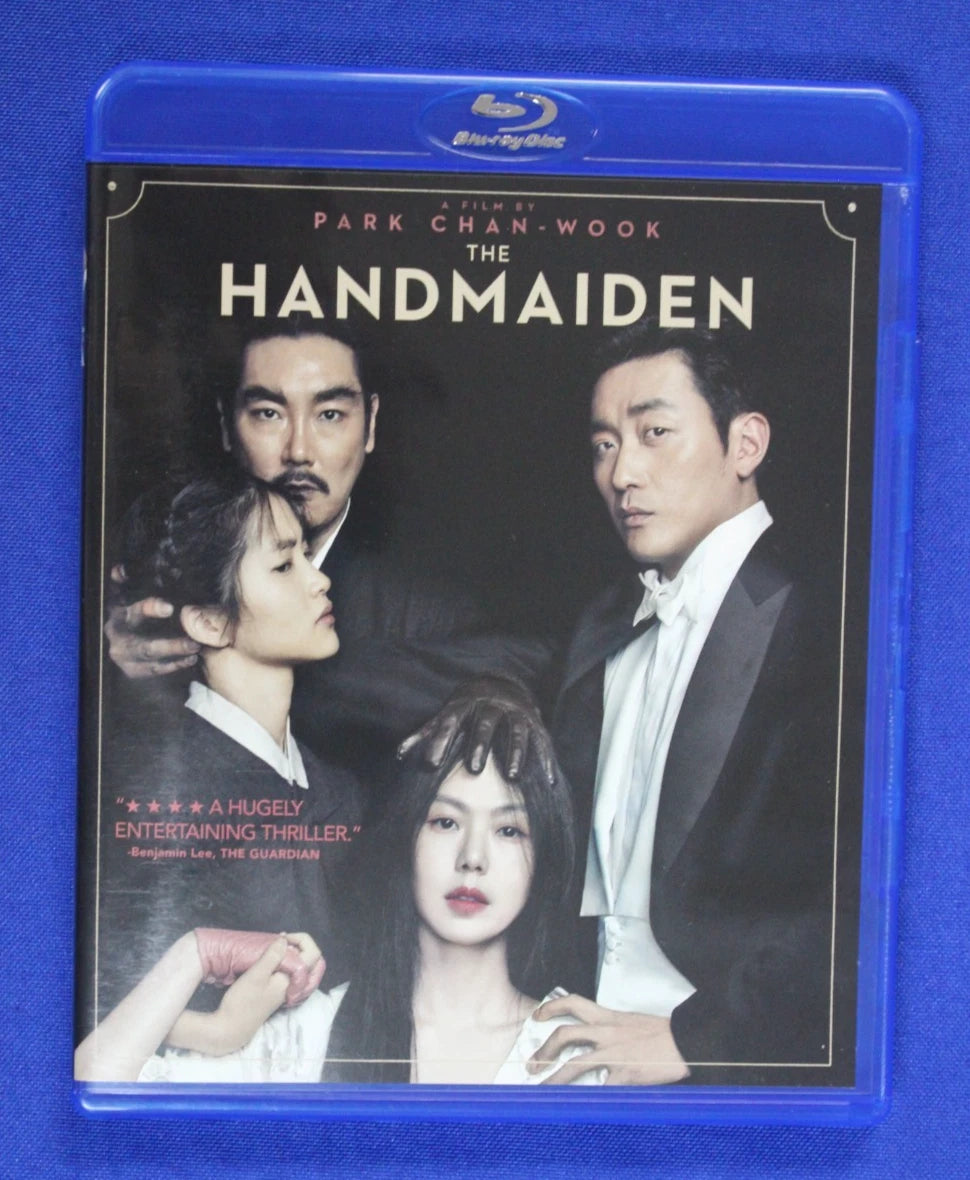 Park Chan-Wook's The Handmaiden Korean Thriller Blu Ray Region A Disc