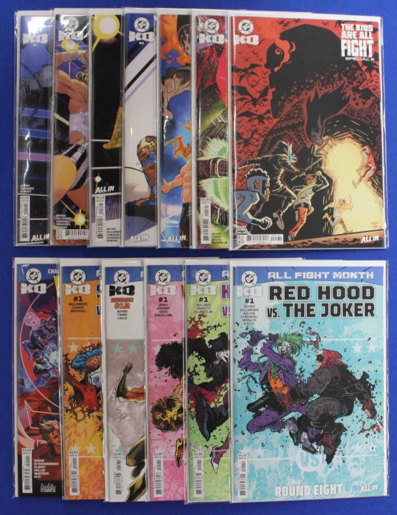 DC KO #1-5 Complete Set AEW Variants & Tie-Ins Lot of 13 VF/NM