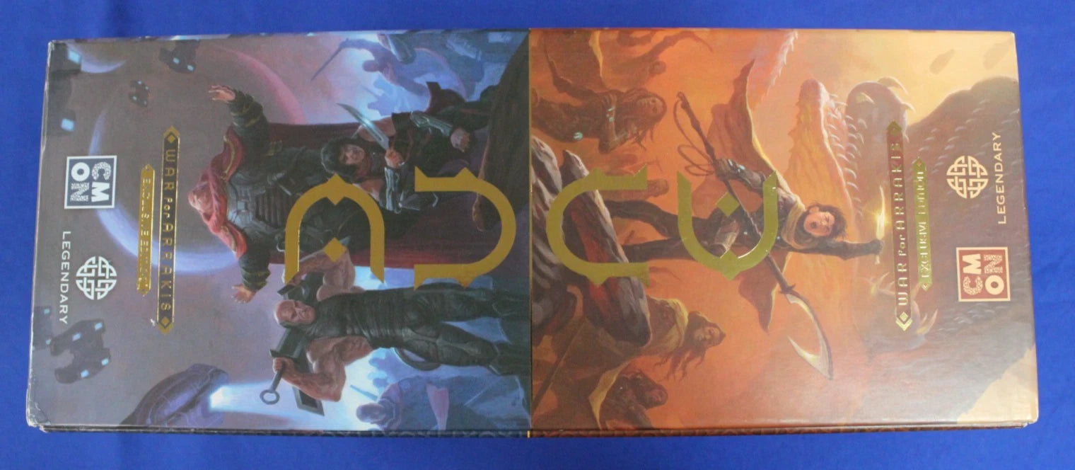 CMON Dune War for Arrakis + 2 Expansions + Playmat Lot of 4 Complete