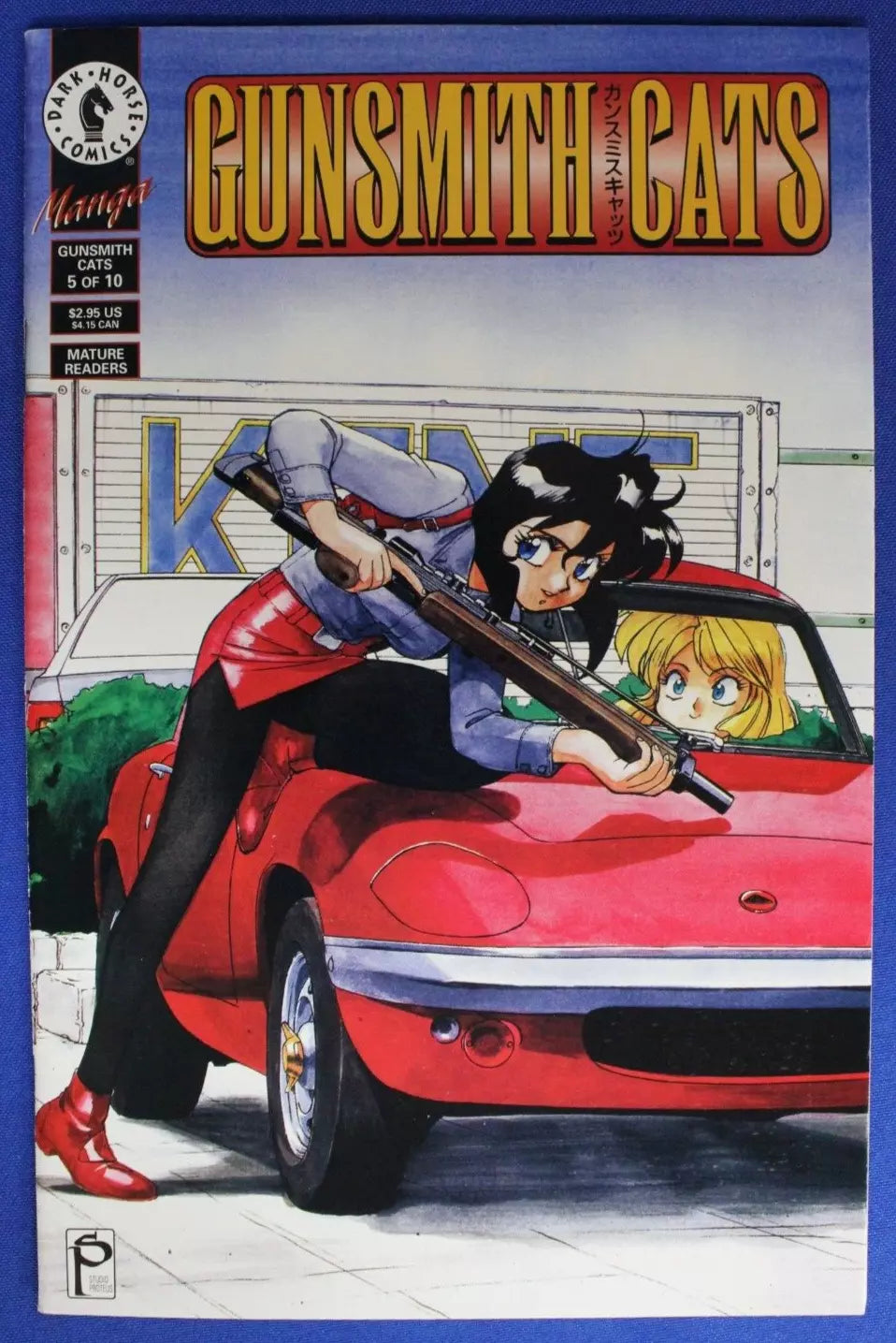 Gunsmith Cats #5 6 7 9 Lot of 4 VF/NM