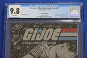GI Joe A Real American Hero #21 Kickstarter Foil Sketch CGC 9.8 NM/M