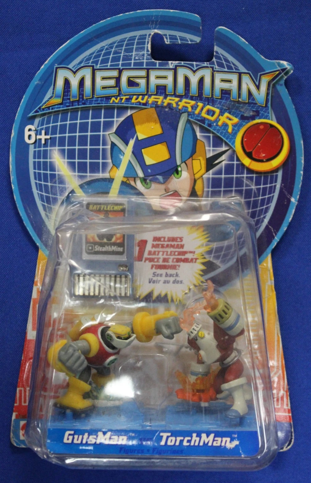 Megaman NT Warrior Miniature Figure Lot of 6