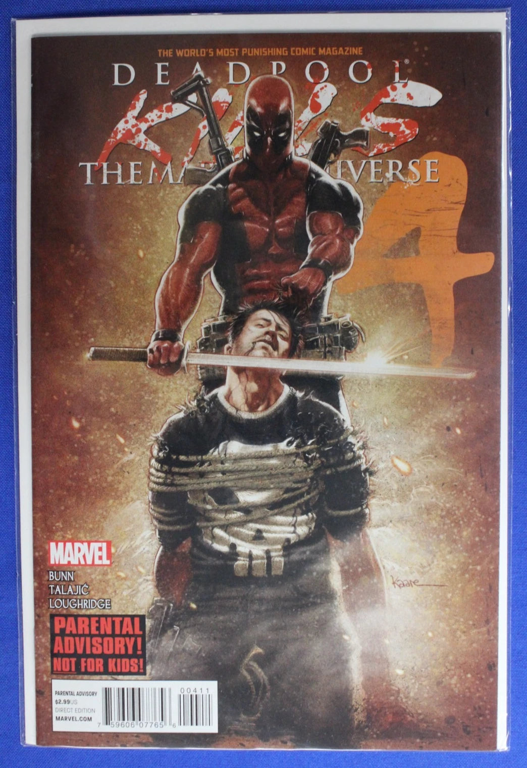 Deadpool Kills the Marvel Universe #1-4 Complete Set VF-VF/NM