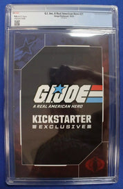 GI Joe A Real American Hero #21 Kickstarter Foil CGC 9.8 NM/M