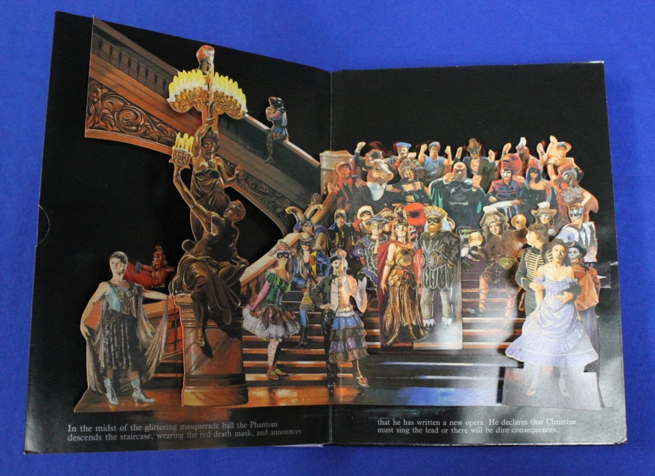 Phantom of the Opera 1988 Pop Up Book
