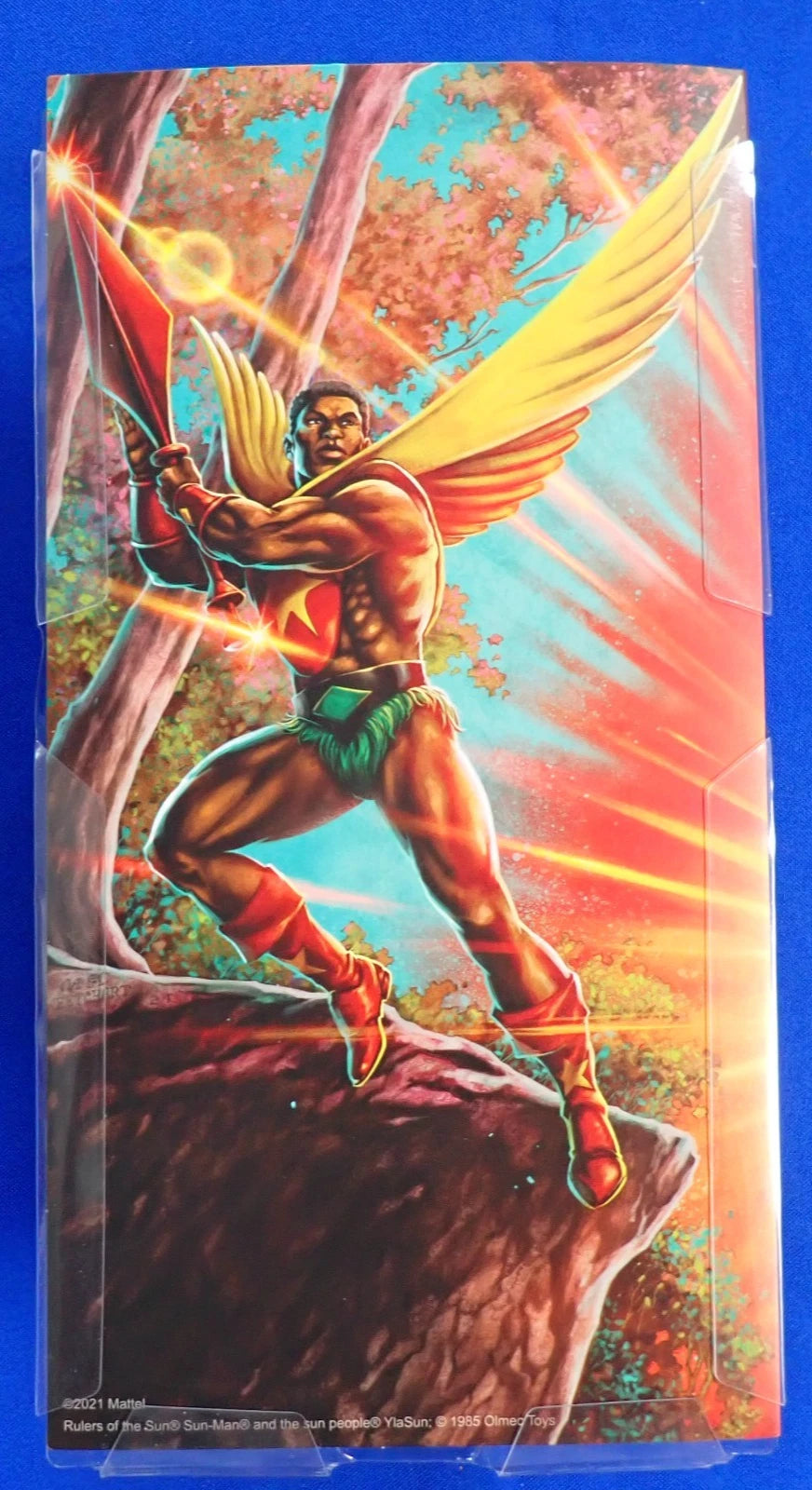 Mattel MOTU Origins Rulers of the Sun Creations Exclusive Sun-Man Action Figure