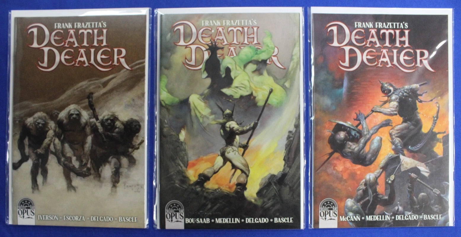 Frank Frazetta's Death Dealer #1-15 Complete Set w/ Variants VF/NM