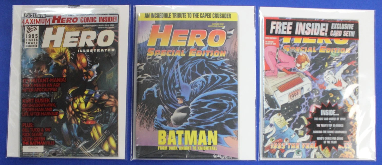 Hero Illustrated 19 issues + Extras Lot of 24 FN-VF