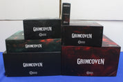 Awaken Realms Grimcoven Near Complete Base Game + Expansions + Upgraded Dice Set