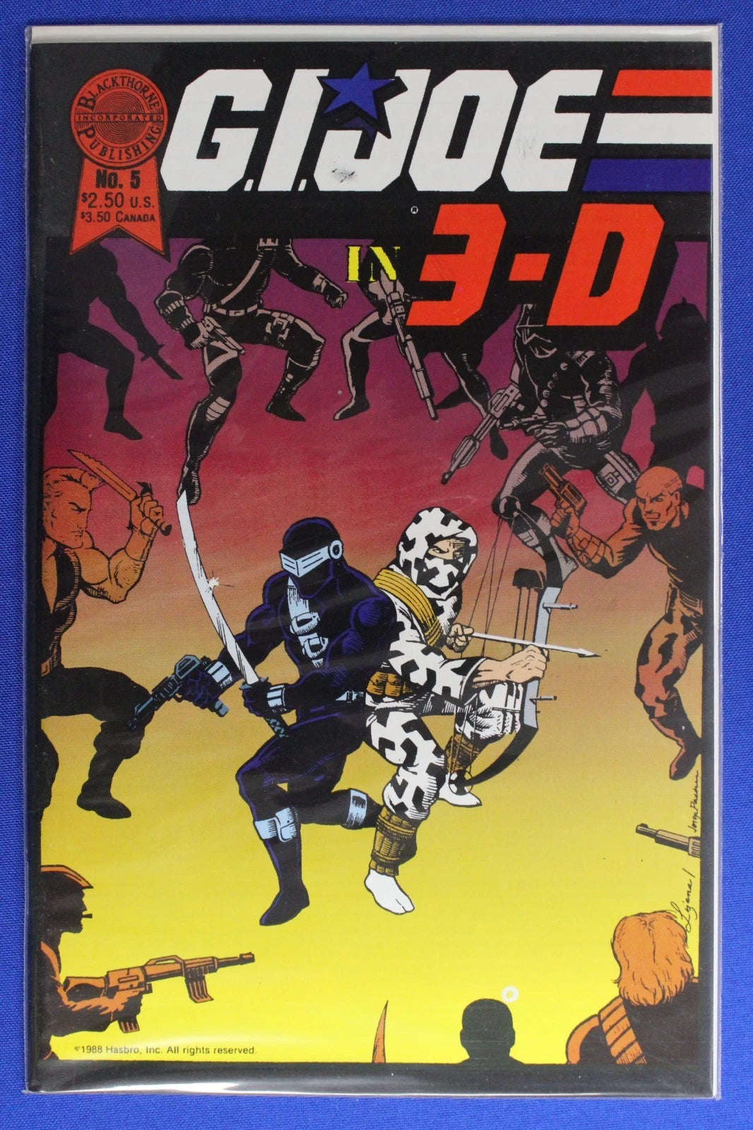 GI Joe 3-D #1-6 + Annual Complete Set VF