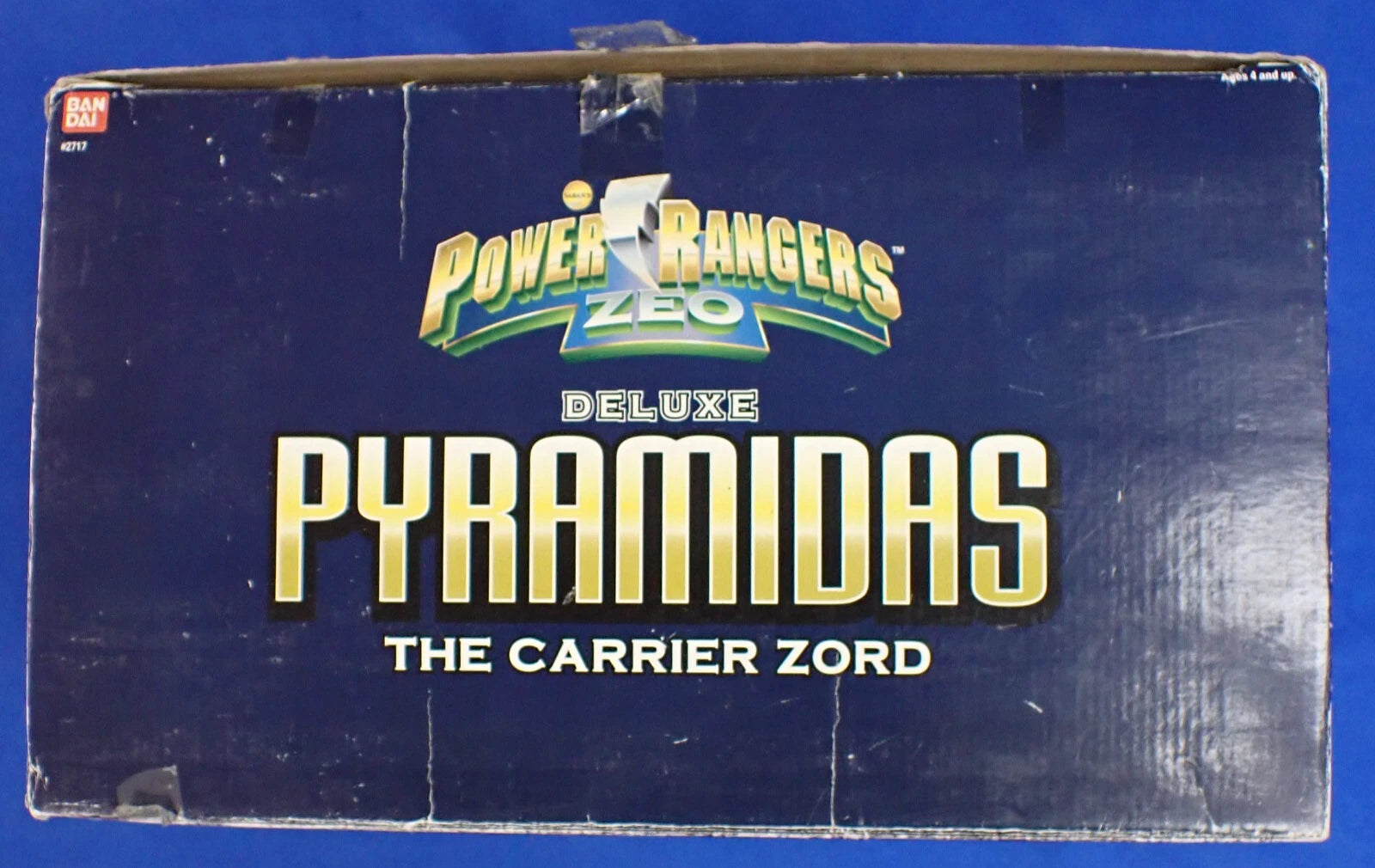 1996 Bandai Power Rangers Zeo Deluxe Pyramidas Carrier Megazord Complete