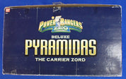 1996 Bandai Power Rangers Zeo Deluxe Pyramidas Carrier Megazord Complete