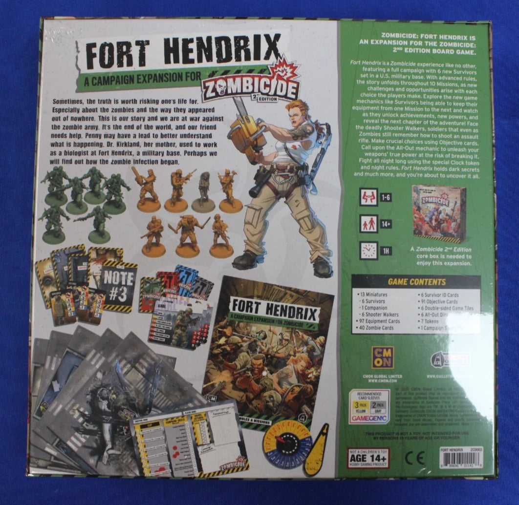 C-MON Zombicide 2nd Edition Kickstarter Game Bundle Set of 12 New and Sealed