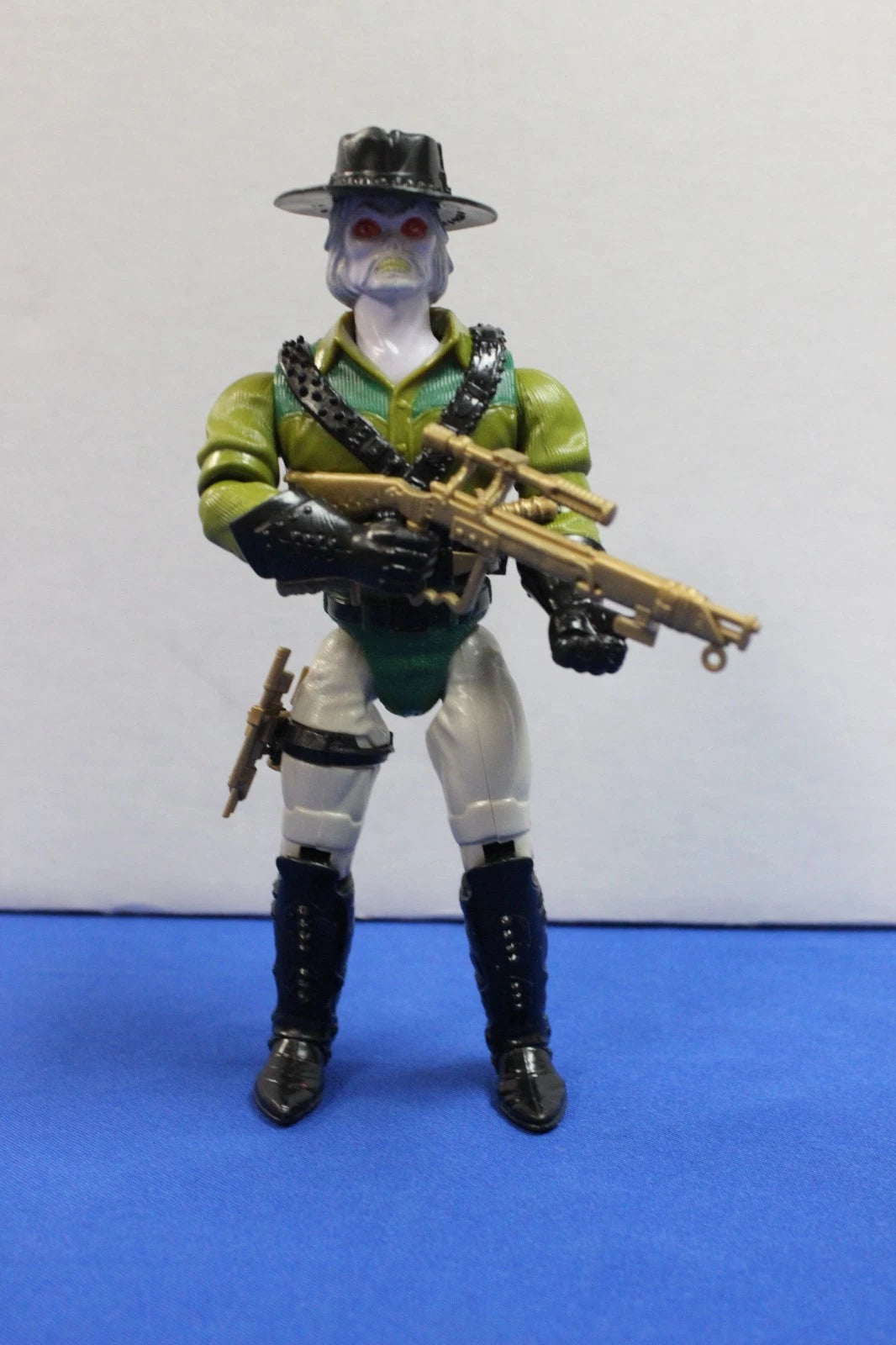 Tex Hex Action Figure Near Complete w/ Hat Guns + Poster