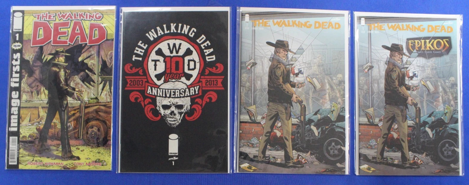 The Walking Dead Lot of 256 VF-VF/NM