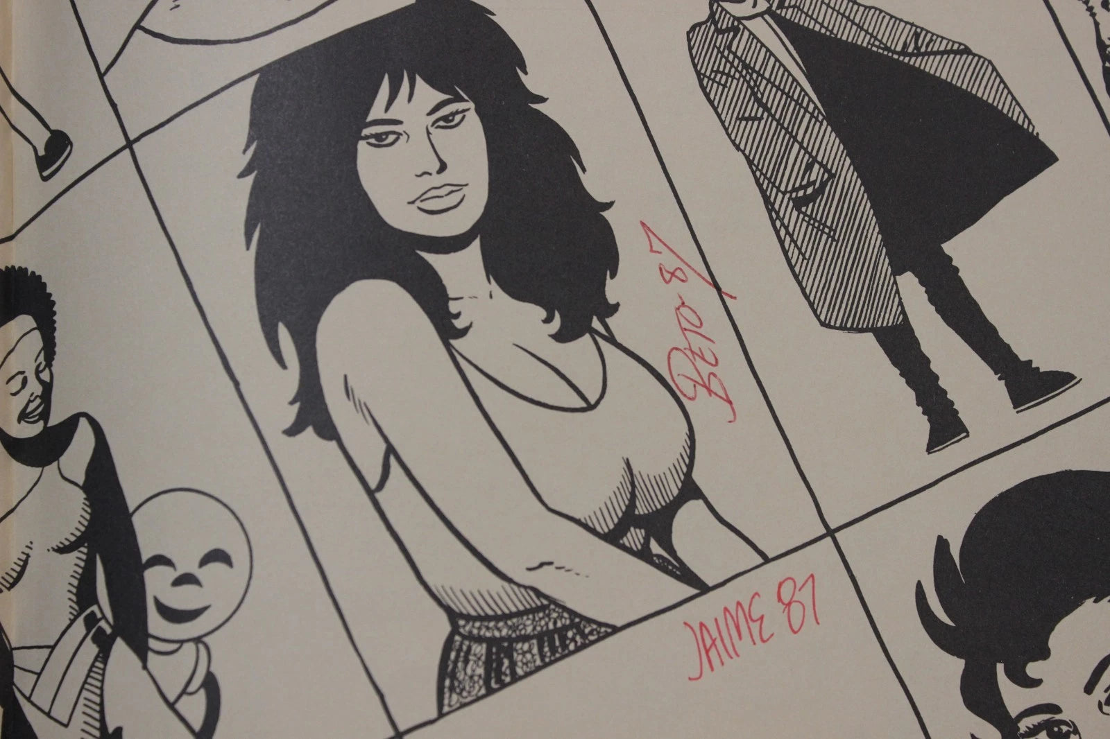 Love and Rockets Book 1 & 2 HC SIGNED by Hernandez Brothers