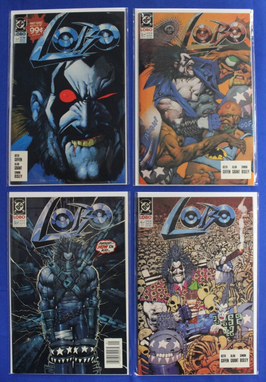 Lobo #1-4 Complete Set VF/NM