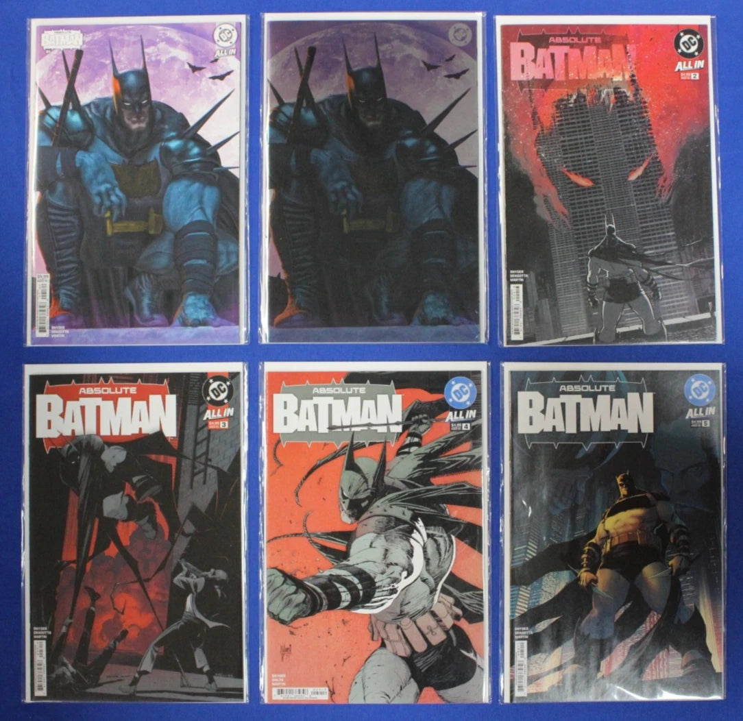 Absolute Batman #1-5 w/ Variants VF/NM