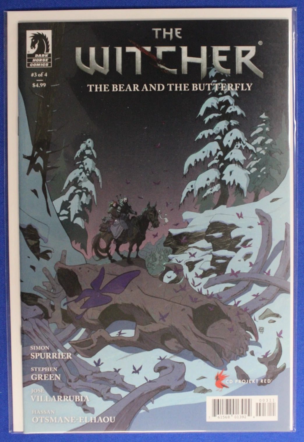 The Witcher Bear and the Butterfly #1-4 & Blood Stone 1-4 Complete Sets VF/NM