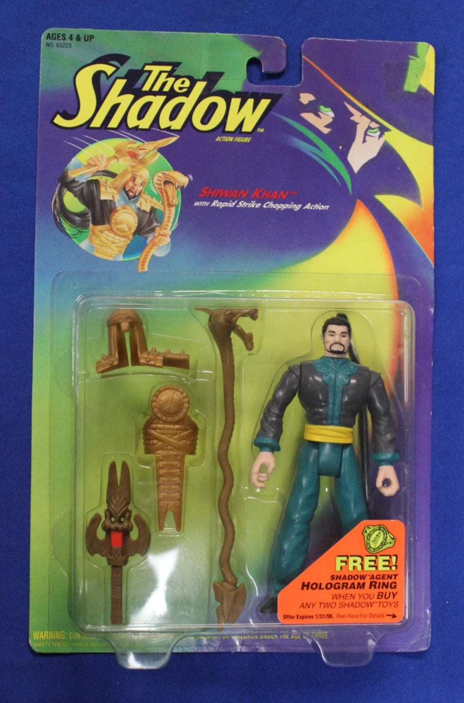 Kenner 1994 The Shadow Action Figure Lot of 5 Sealed in Box