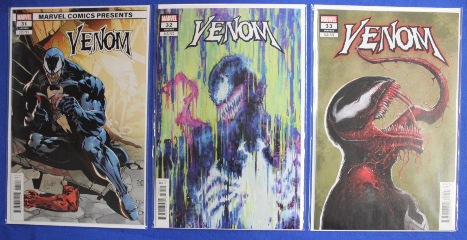 Venom #5-38 Variants (No #25) Lot of 33 VF/NM