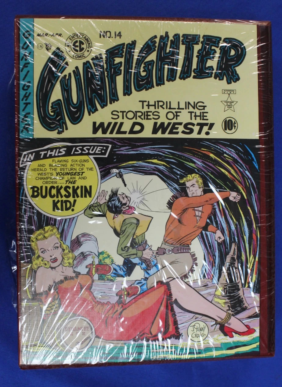 EC Comics Archive 1996 Saddle Justice + Gunfighter 3 Volume Slipcase Collection