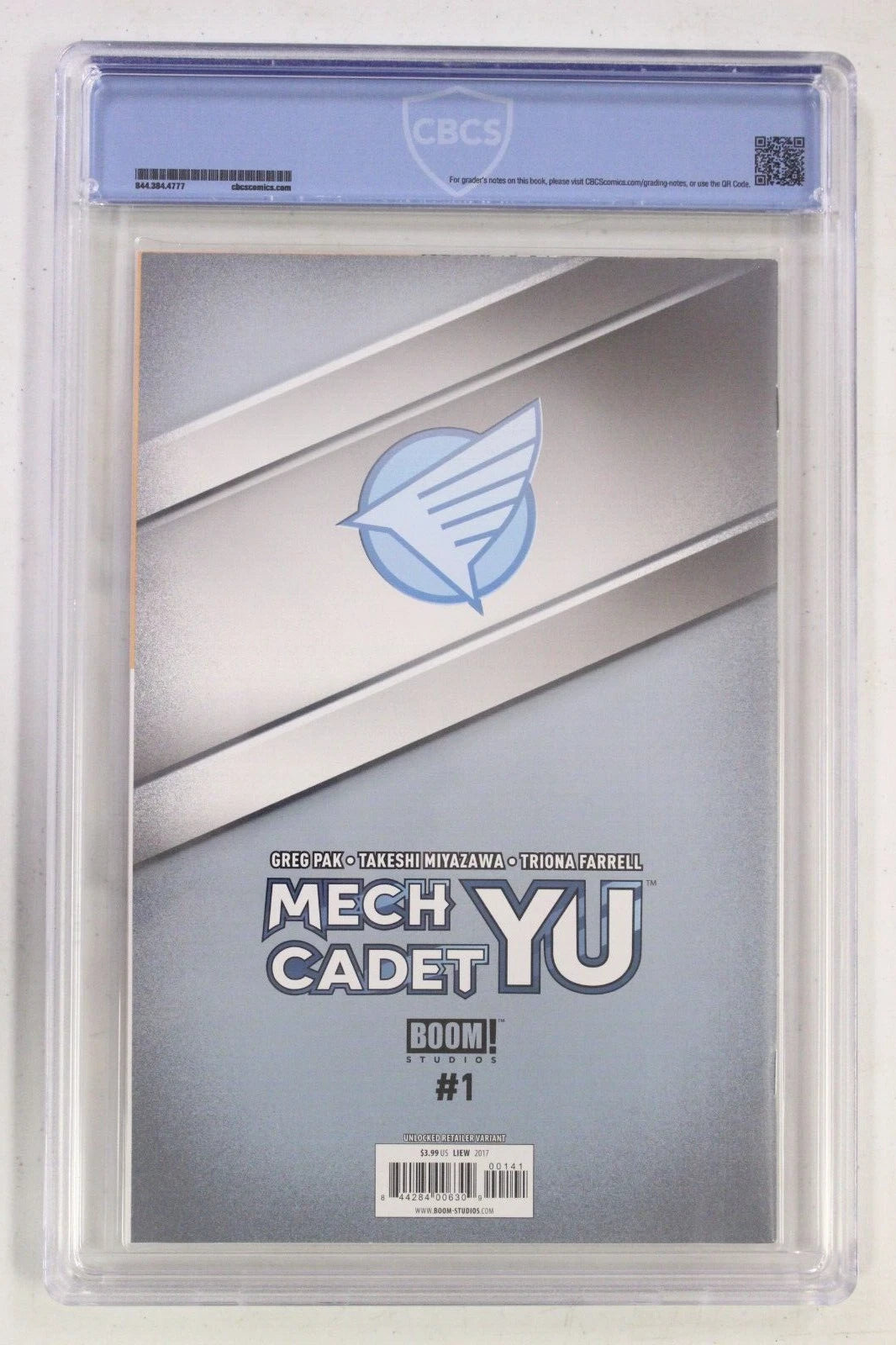 Mech Cadet Yu #1 CBCS 9.6 Sonny Liew Unlocked Retailer Variant