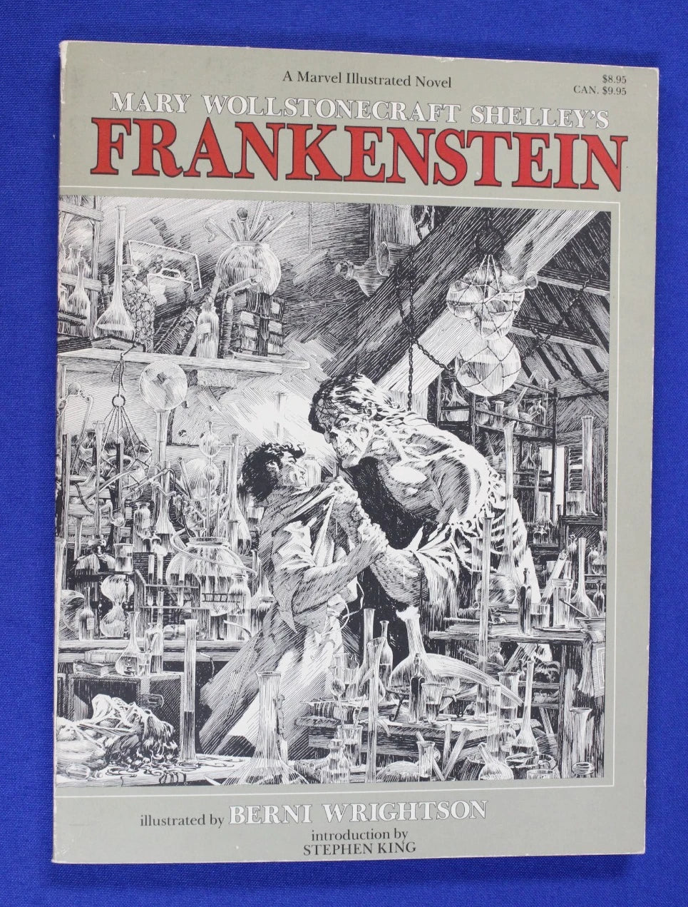 Marvel Illustrated Novel 1983 Frankenstein Illustrated by Berni Wrightson