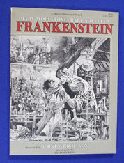 Marvel Illustrated Novel 1983 Frankenstein Illustrated by Berni Wrightson
