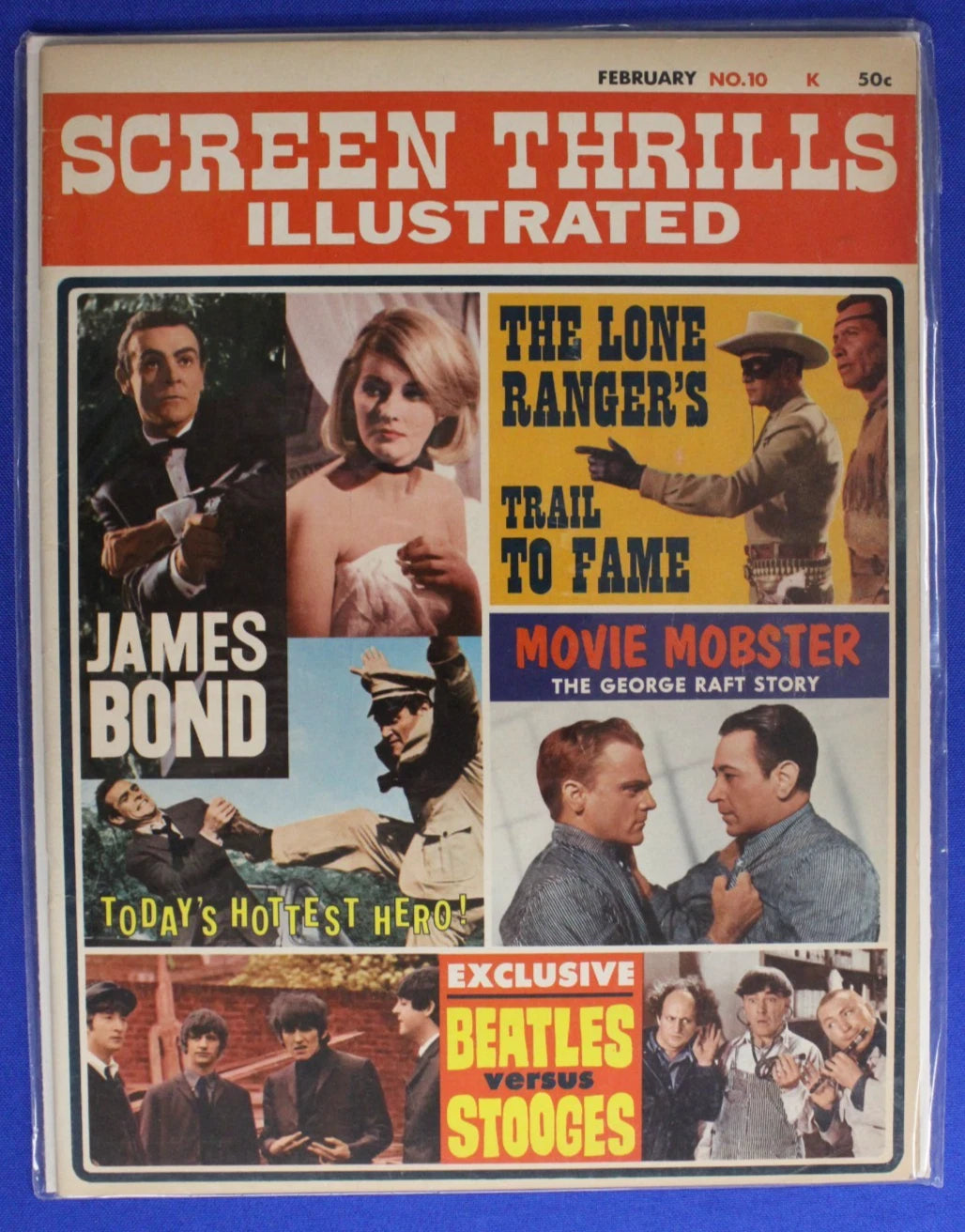 Screen Thrills Illustrated #1-10 Complete Set VG/FN