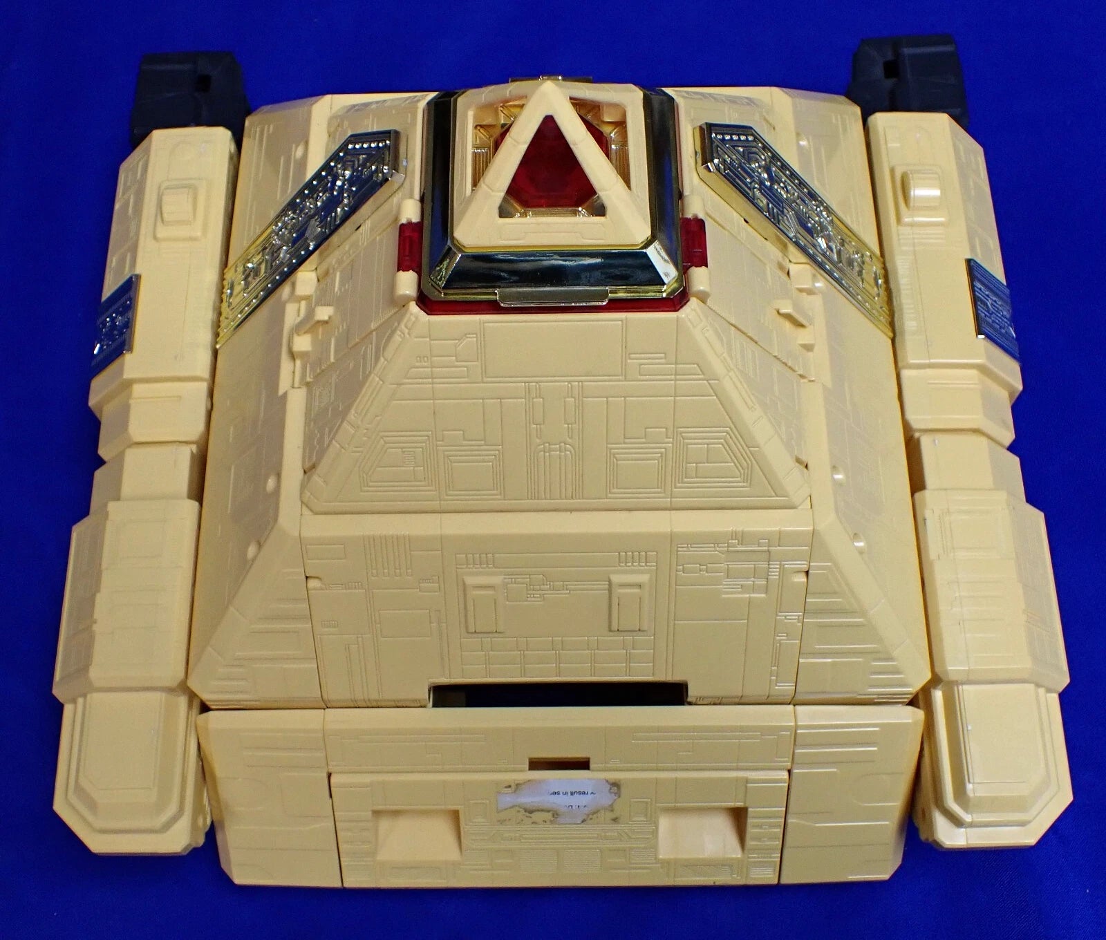 1996 Bandai Power Rangers Zeo Deluxe Pyramidas Carrier Megazord Complete