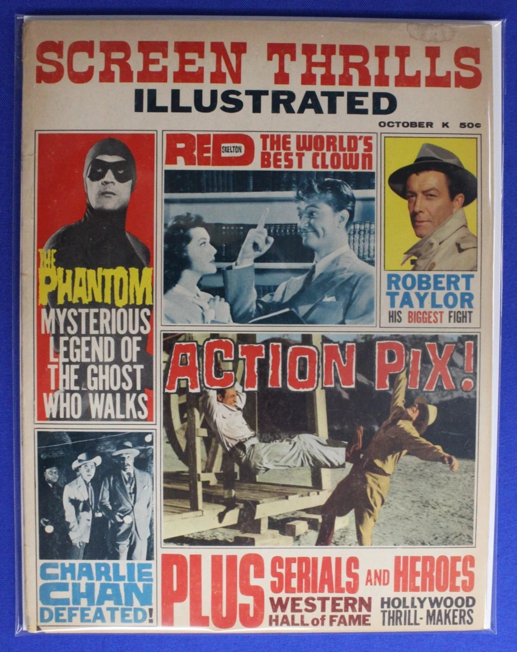 Screen Thrills Illustrated #1-10 Complete Set VG/FN