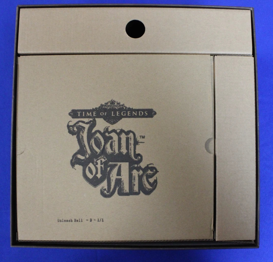 Mythic Legends Time of Legends Joan of Arc Kickstarter Board Game Unleash Hell Expansion