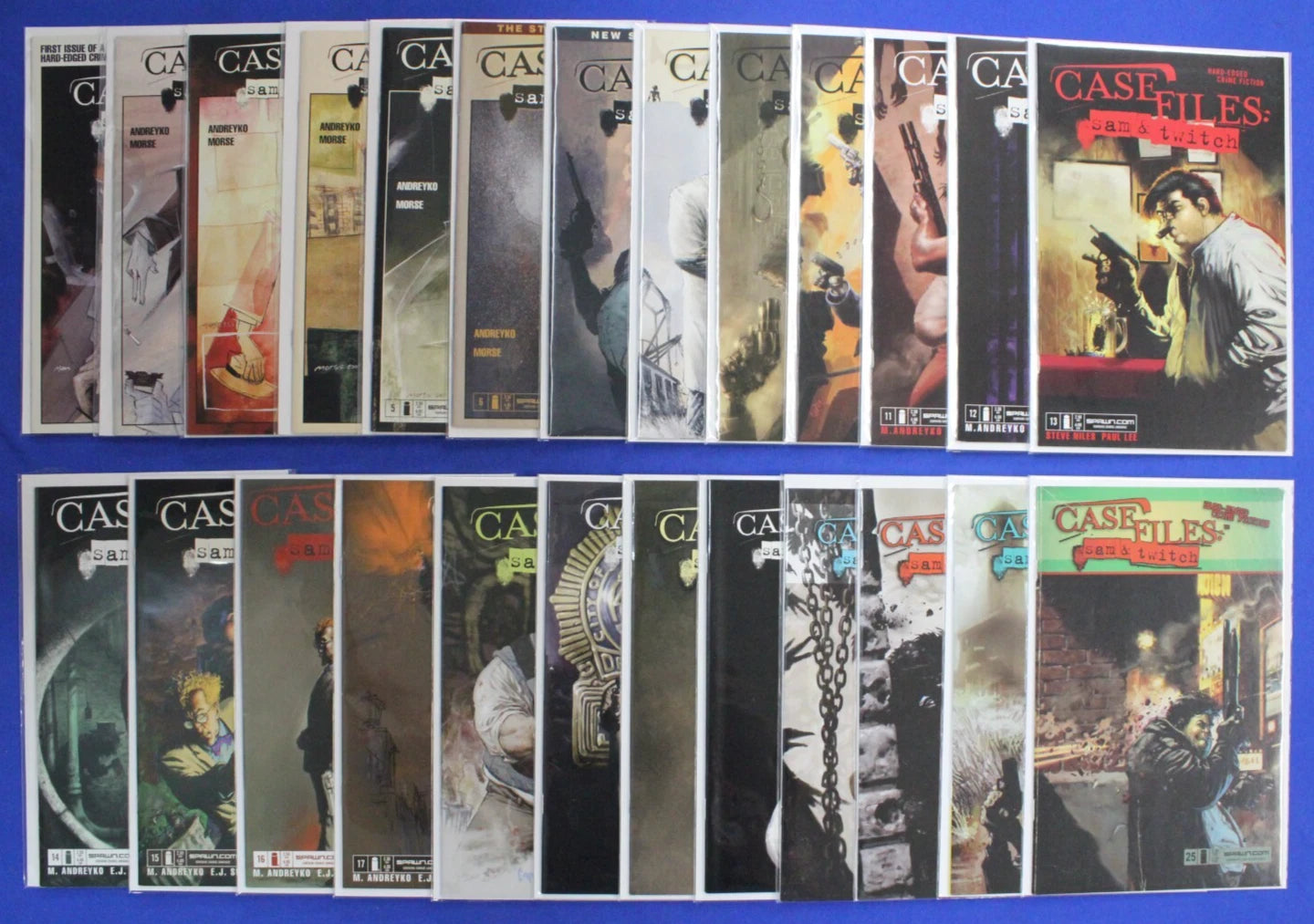 Case Files: Sam & Twitch #1-25 Complete Set VF/NM