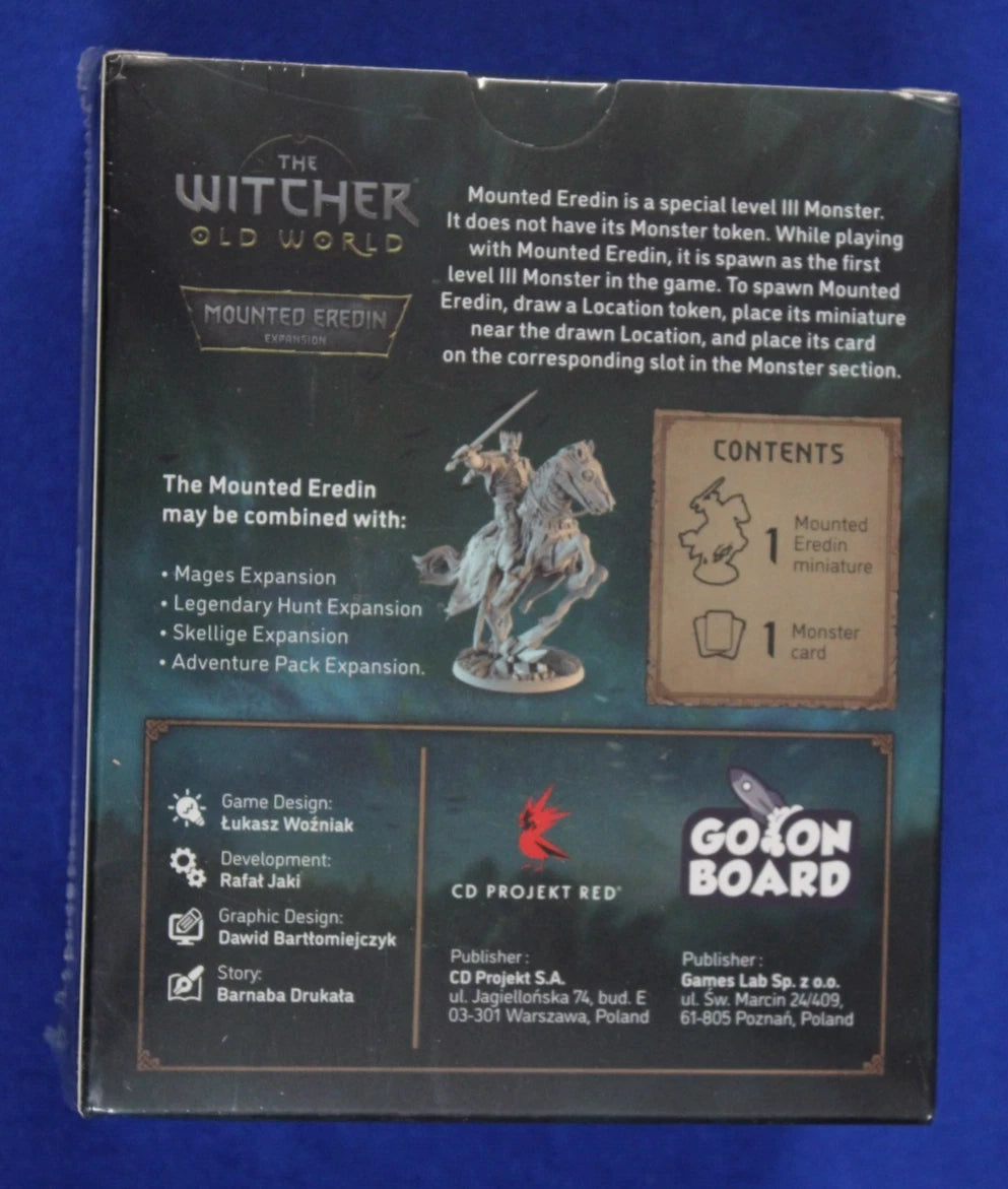 Go On Board The Witcher Old World Kickstarter Base Game + Expansions Lot of 6