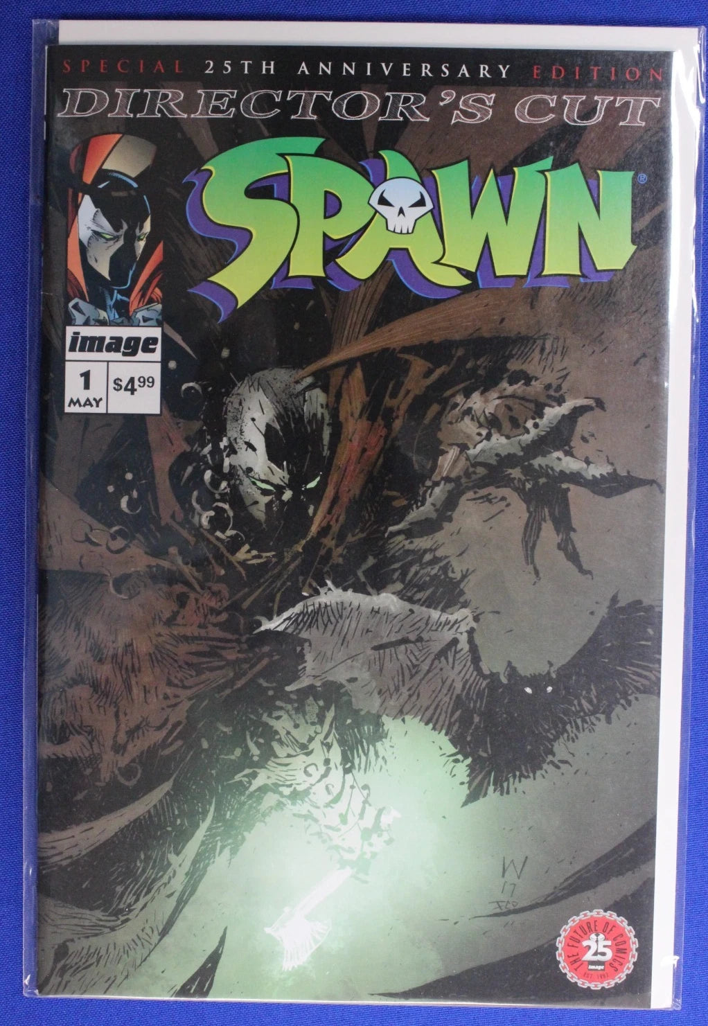 Spawn #1 25th Anniversary Director's Cut + FCBD + #9 Lot of 3 NM