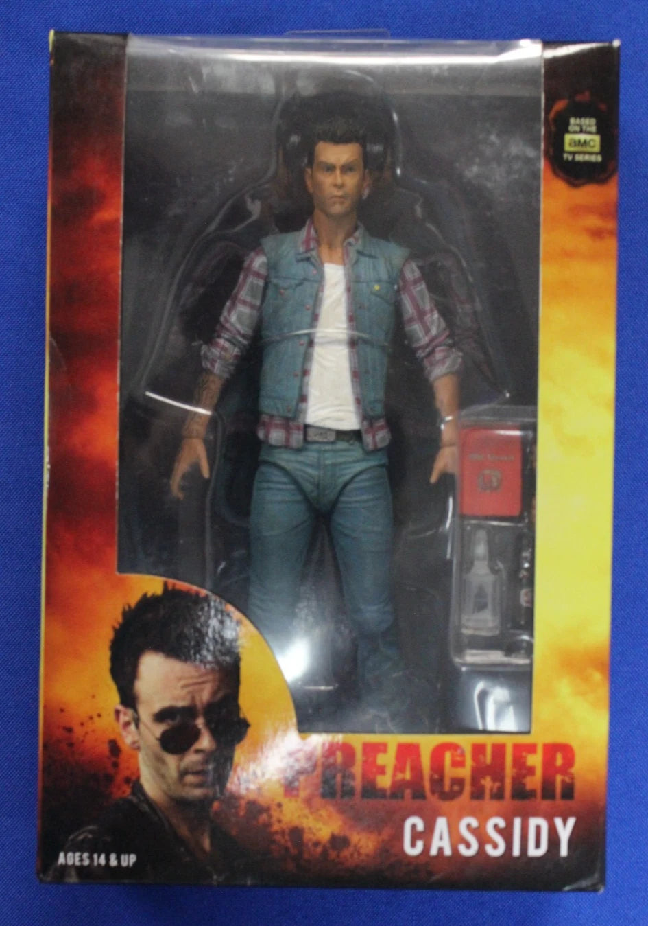 NECA Preacher Jesse Custer and Cassidy Figures Lot of 2