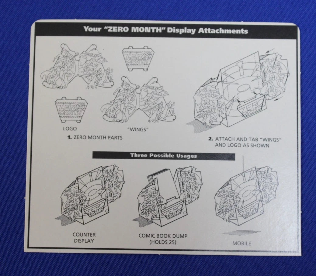 DC 1994 Zero Month Complete Promo Kit