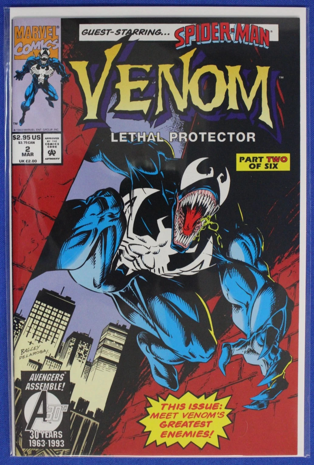Venom Lethal Protector #1-6 Complete Set VF/NM