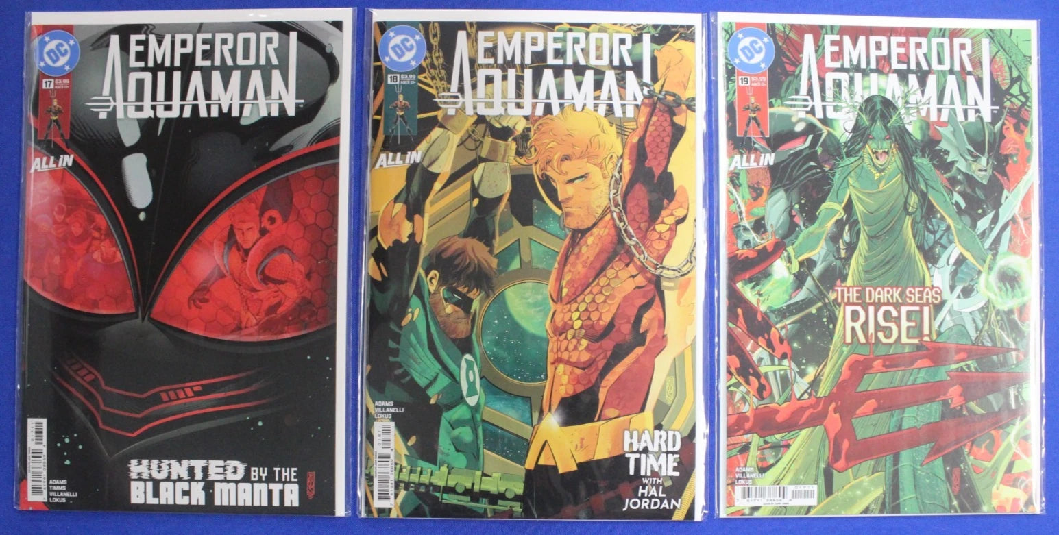 Aquaman #1-14 + Emperor Aquaman #15-19 VF/NM