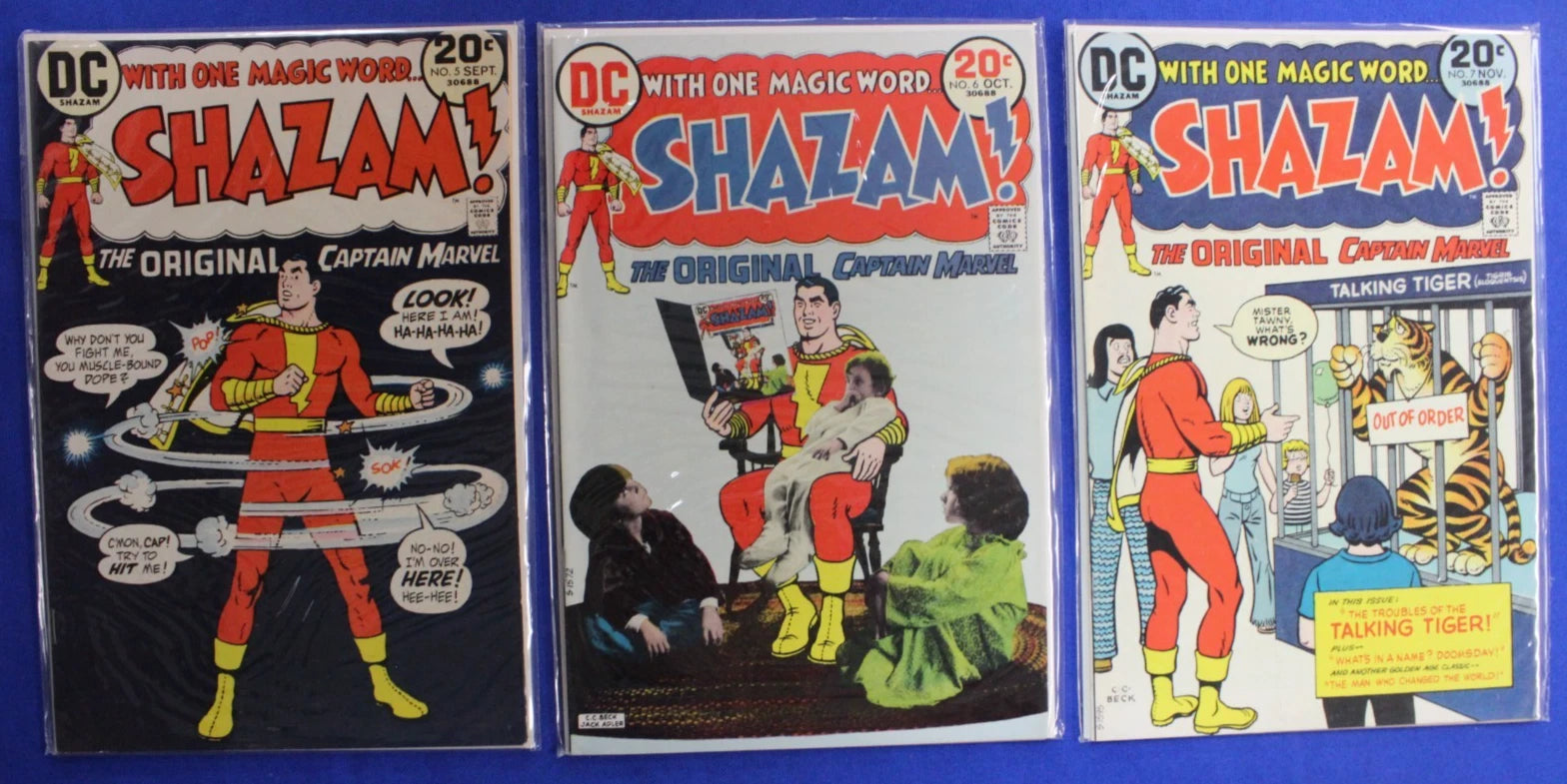 Shazam! #1-35 Complete Set FN-VF