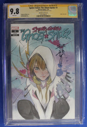Spider-Gwen The Ghost Spider #1 Momoko Variant SIGNED CGC SS 9.8 NM/M