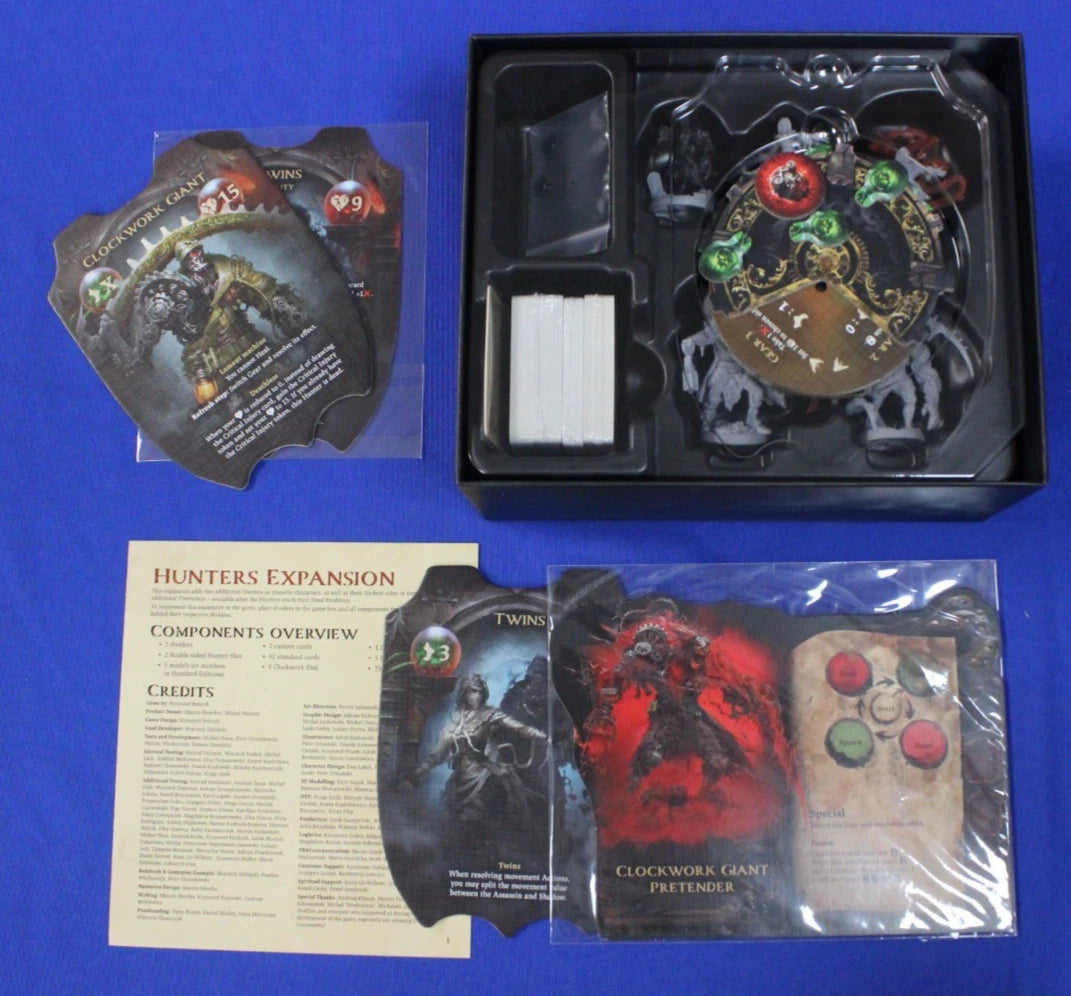 Awaken Realms Grimcoven Near Complete Base Game + Expansions + Upgraded Dice Set