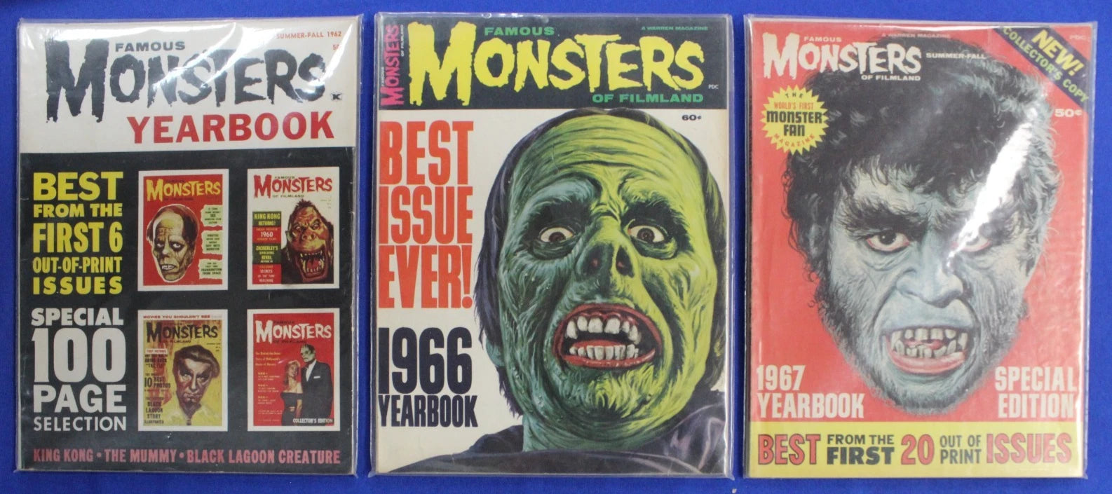Famous Monsters of Filmland Magazine Lot of 39 FN-VF